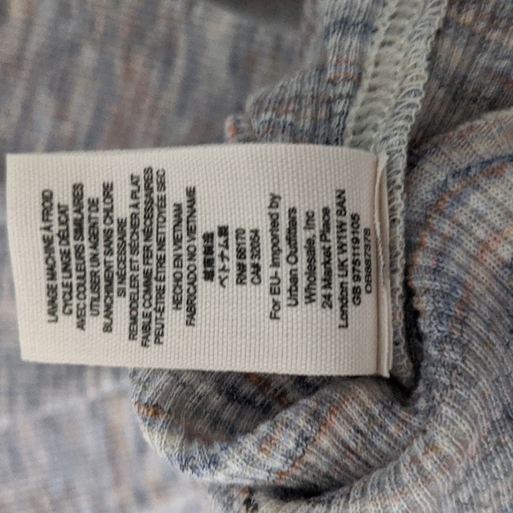 FREE PEOPLE  WE THE FREE Medium Turtleneck Tunic Top - Picture 5 of 6